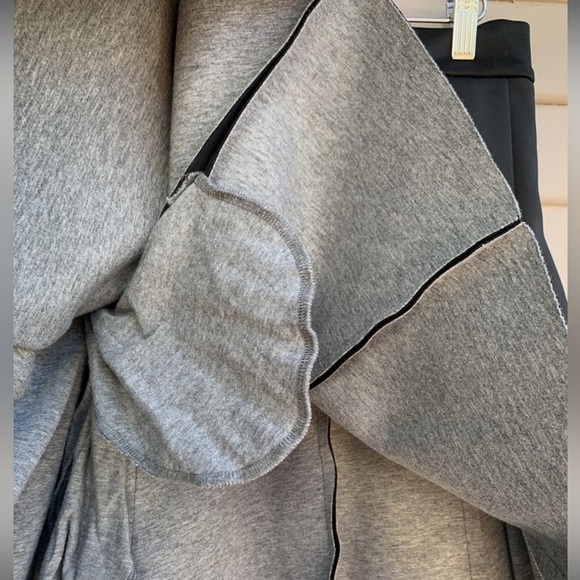 ALEXANDER WANG Black Neoprene Box Pleated Short Length Mini Skirt Small - Picture 13 of 15